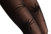 Grey With Woven Black Widow Spider (Halloween)