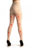 Cream With Red & Cream Polka Dots
