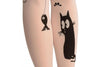 White With Cute Cat Looking At Wish