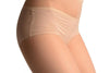 Beige With Black Seam & Cuban Heel