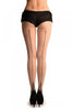 Beige With Black Seam & Cuban Heel