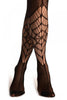 Spider With A Cow Web Black Fishnet (Halloween)