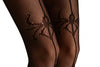 Spider With A Cow Web Black Fishnet (Halloween)
