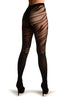Black Opaque Socks With Tiger Top Tights