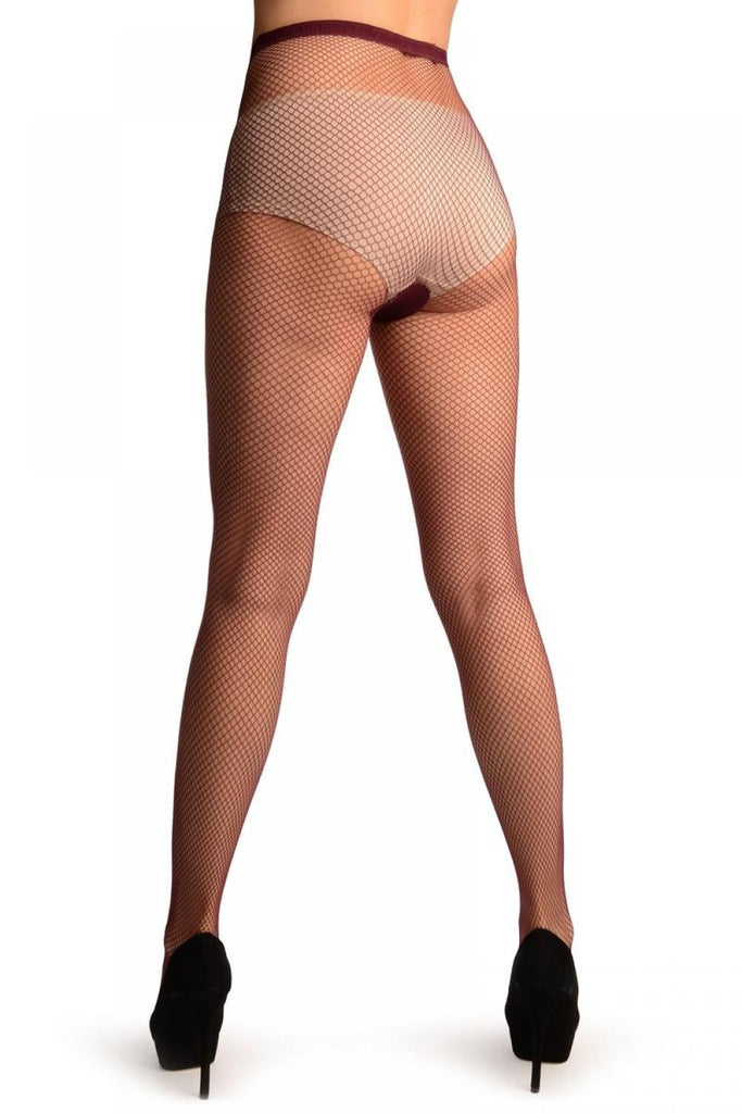 LissKiss Brown Fine Fishnet - Pantyhose (Tights) at  Women's Clothing  store